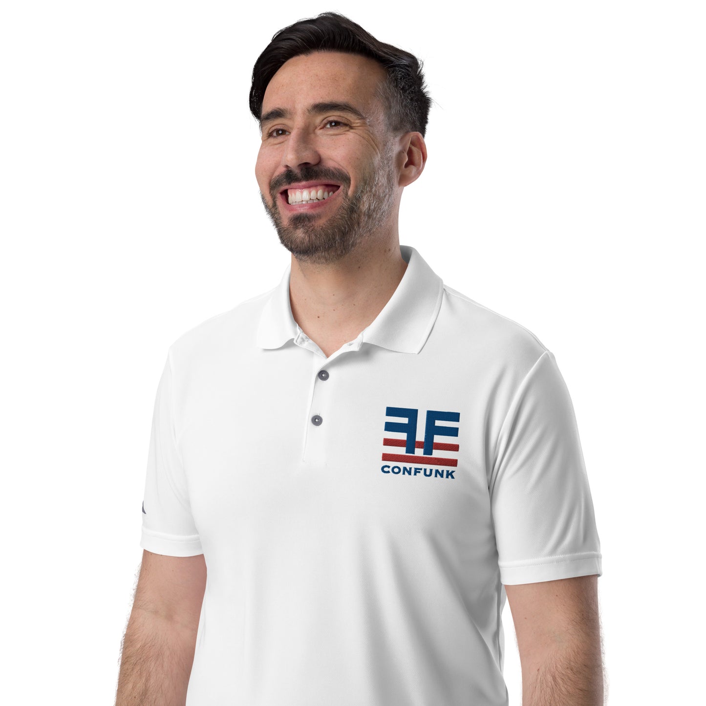 Embroidered Confunk Adidas Performance Golf Polo