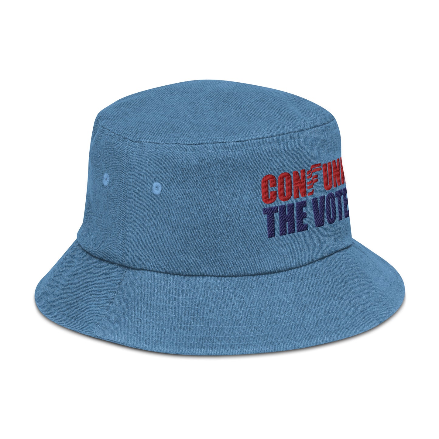 Confunk The Vote Denim Bucket Hat