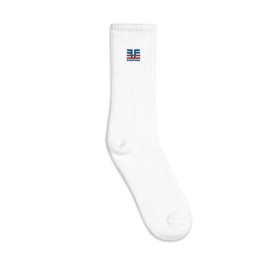 Confunk Embroidered Socks