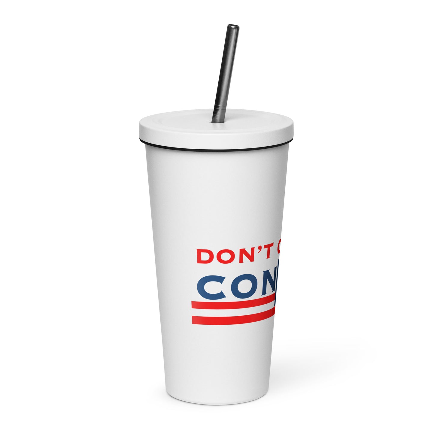 Don't Conform Confunk Insulated Tumbler With Straw