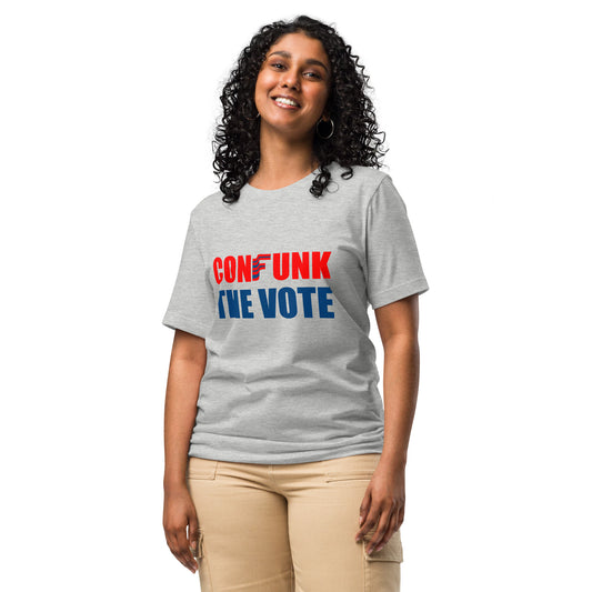 Confunk The Vote Unisex t-shirt